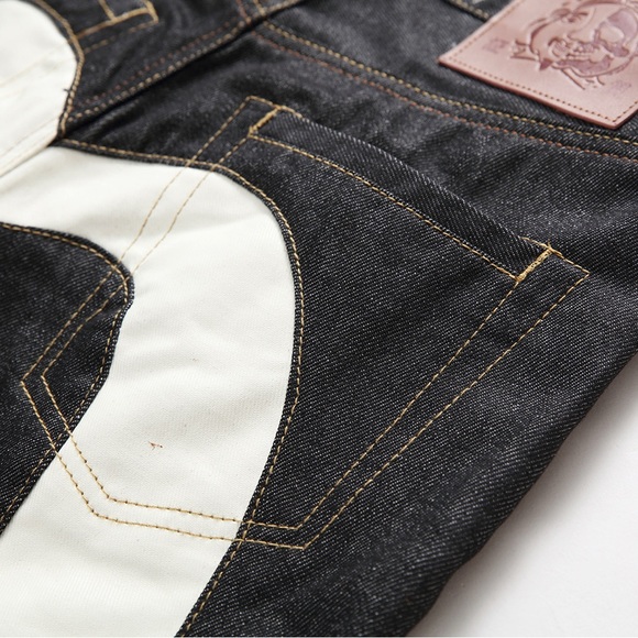 Evisu Large M Welt Regular Straight Jeans - Picture 5 of 10